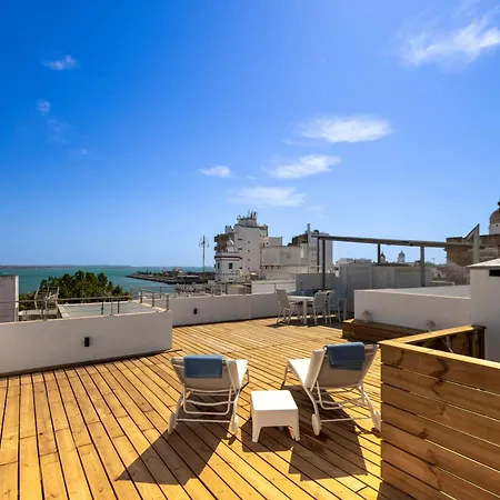 Cadizz - Atico Del Buho Surenyo - Terraza 100m2 Privada アパート