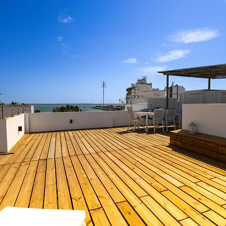 アパート Cadizz - Atico Del Buho Surenyo - Terraza 100m2 Privada *